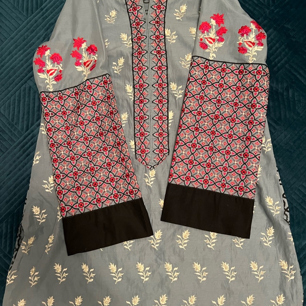 Pakistani 2pc Set Formal Beechtree Brand Shirt and Pants Size 8